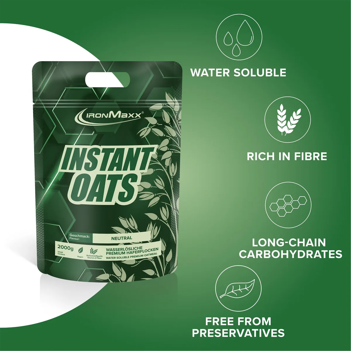 Instant Oats (2000g) - Neutral – Bild 7