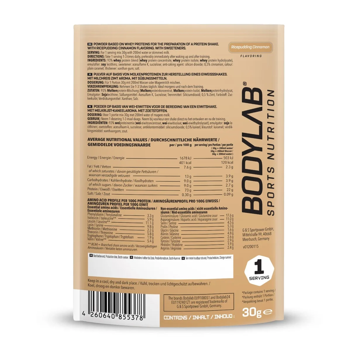 Whey Protein Probe (30g) Double Chocolate – Bild 6