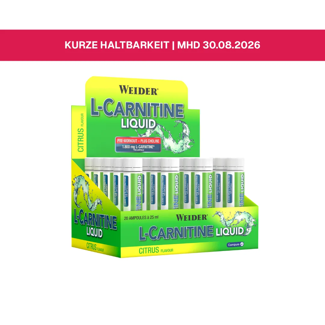 L-Carnitine Liquid Citrus / 20 x 25 ml