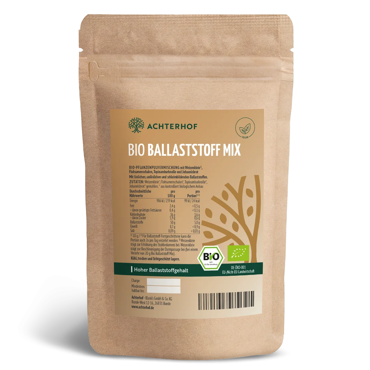 Bio Ballaststoff Mix (100g)