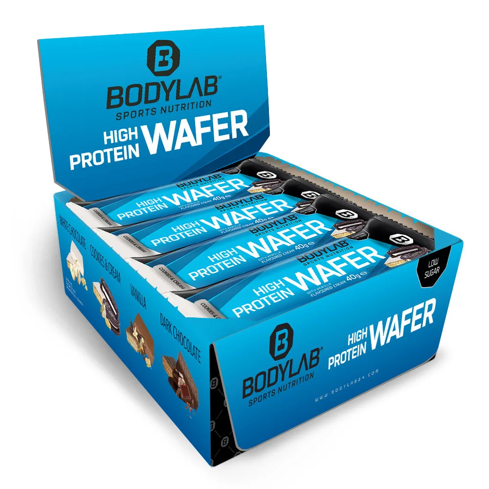 High Protein Wafer (12x40g) Cookies & Cream – Bild 5