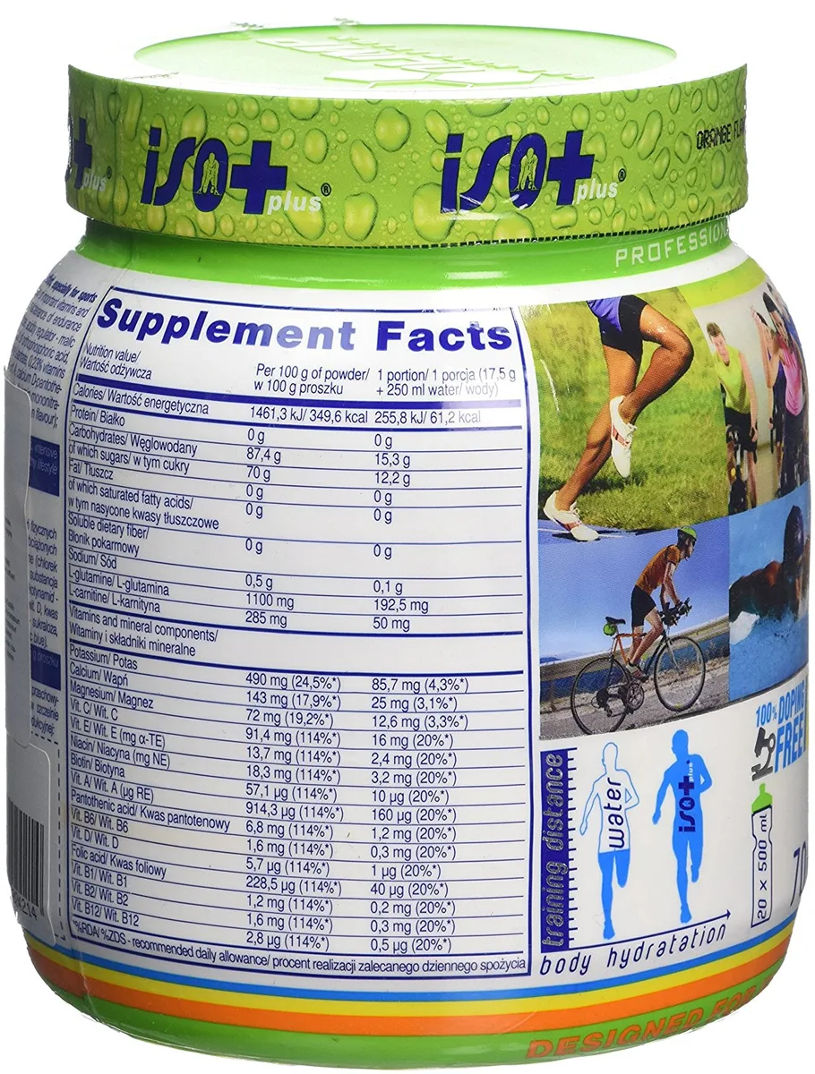 Iso Plus Powder (700g) Lemon – Bild 8