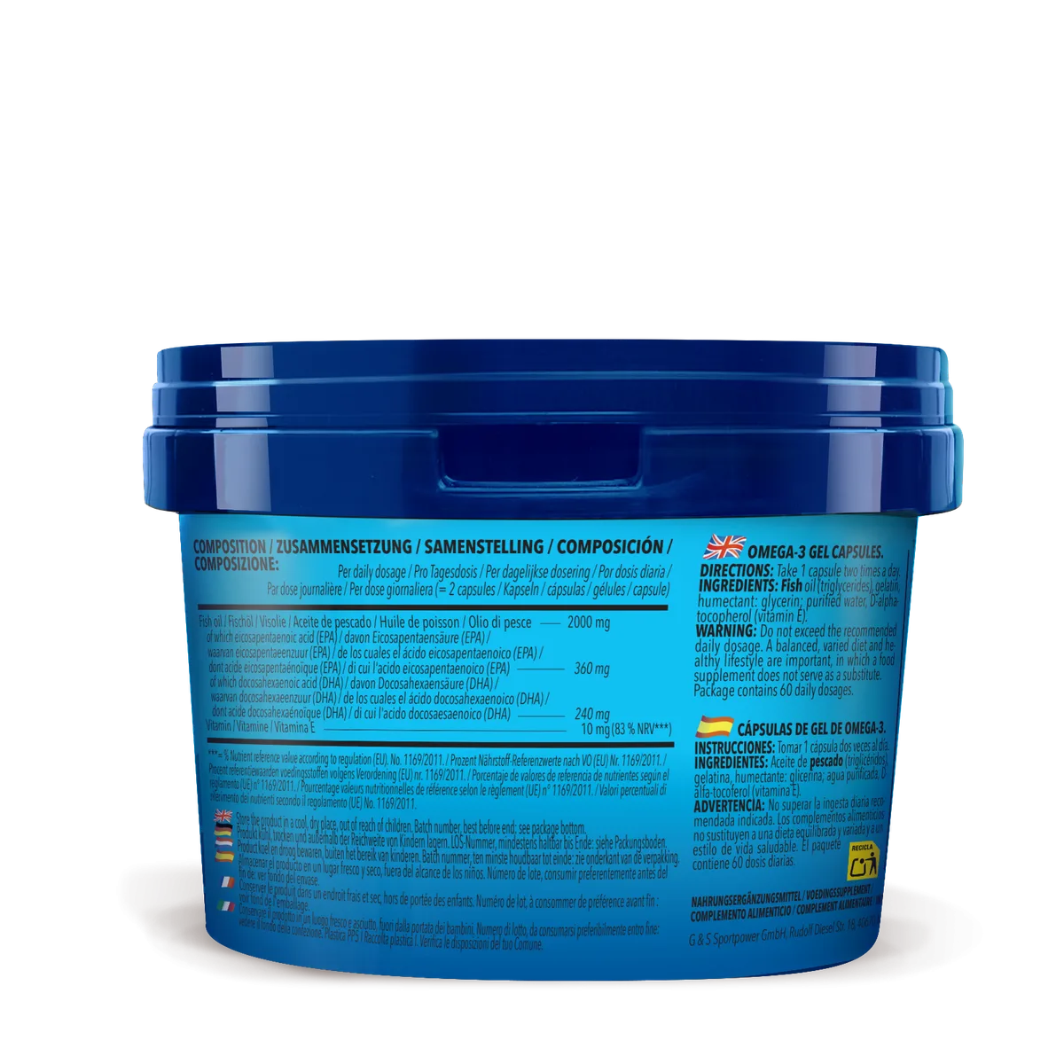 Omega-3 (120 Kapseln) – Bild 2