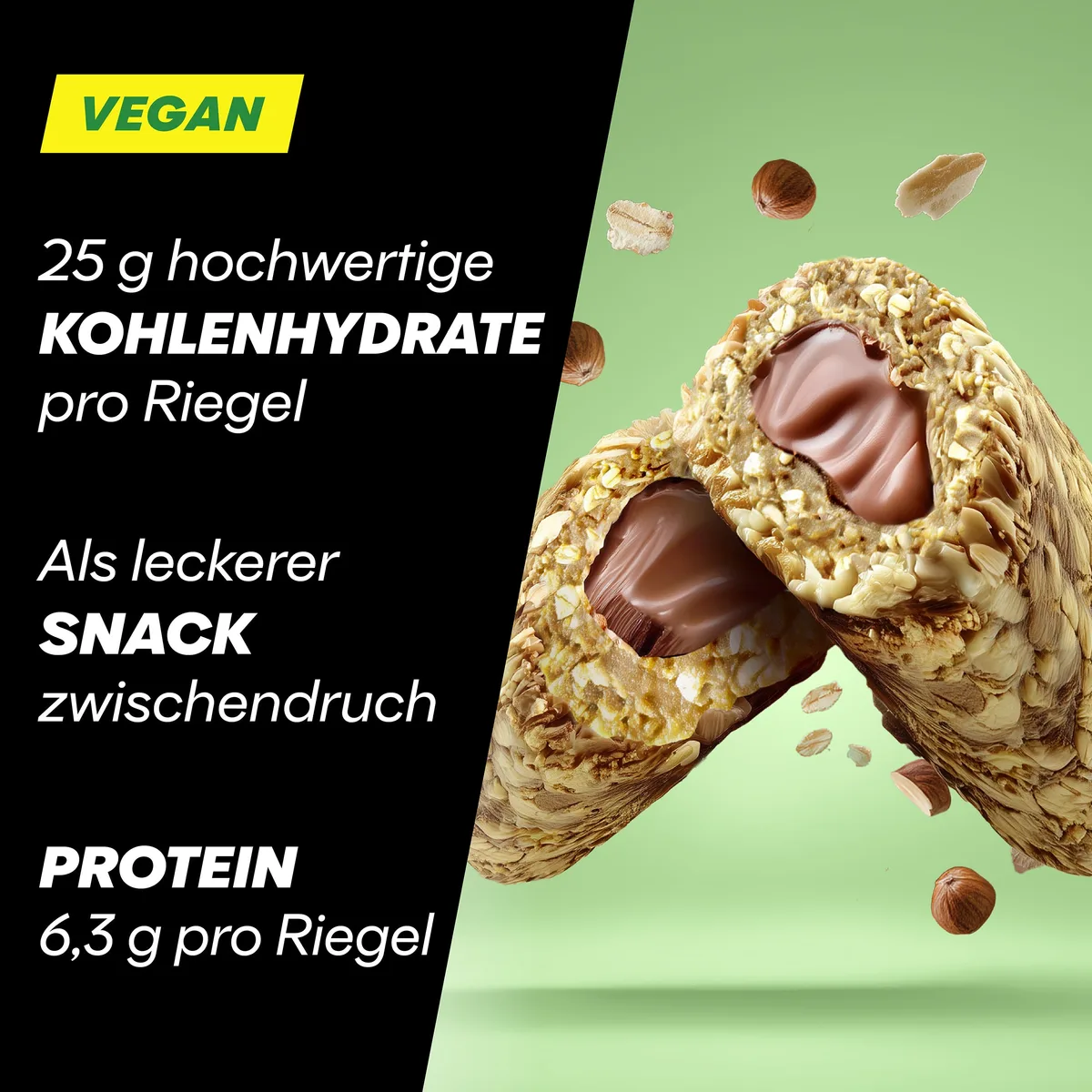 Oat Energy (15x50g) Hazelnut Nougat – Bild 5