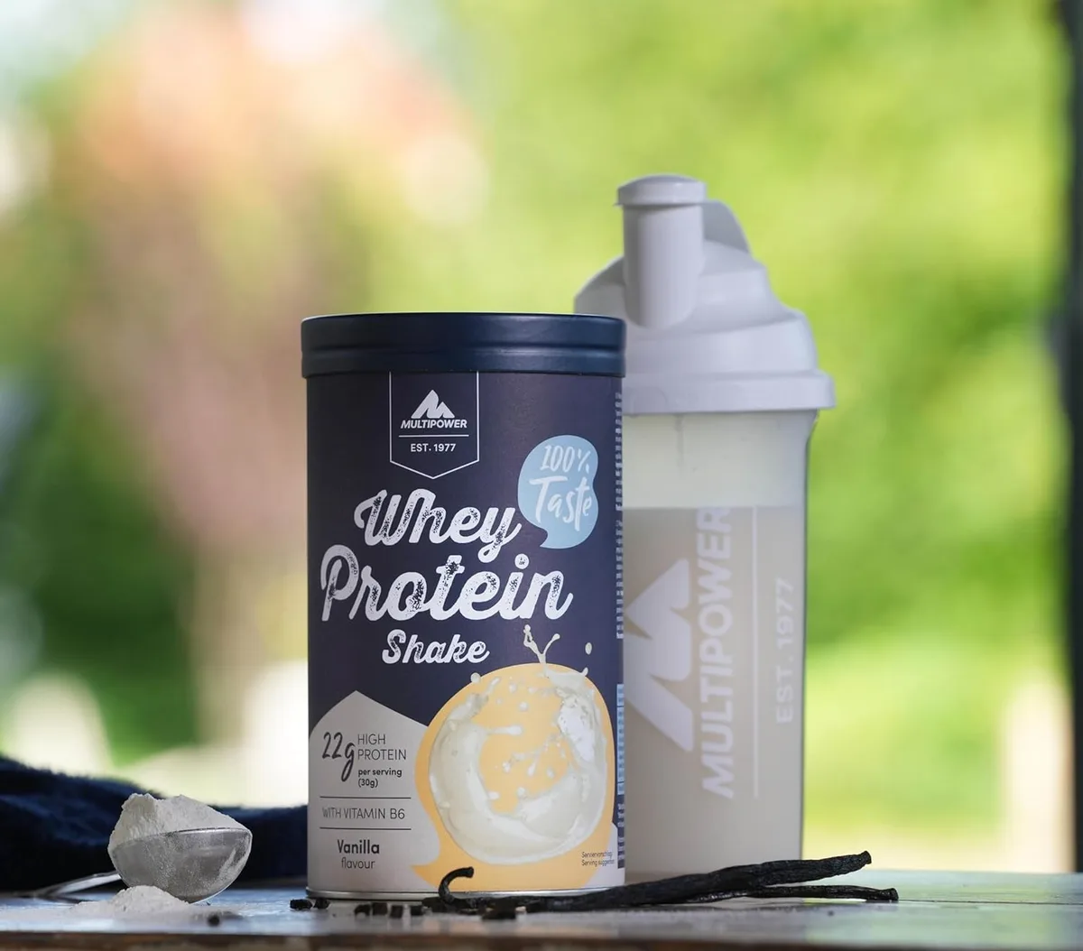 Whey Protein Shake (420g) Vanilla – Bild 3