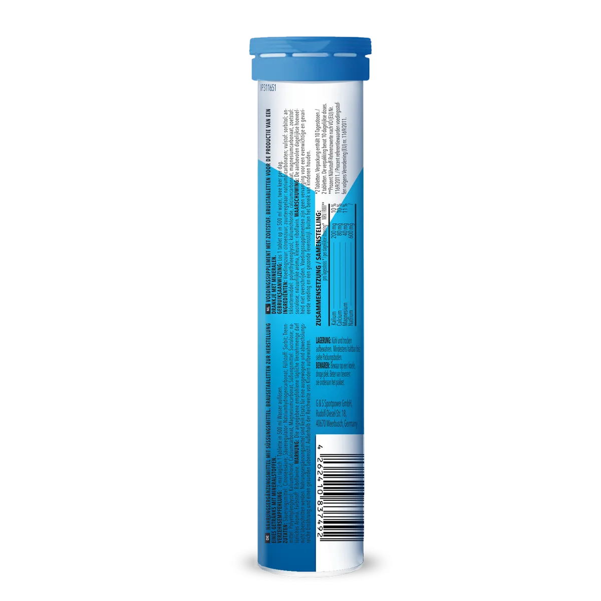 Electrolytes - 20 Brausetabletten - Lemon Flavouring – Bild 8