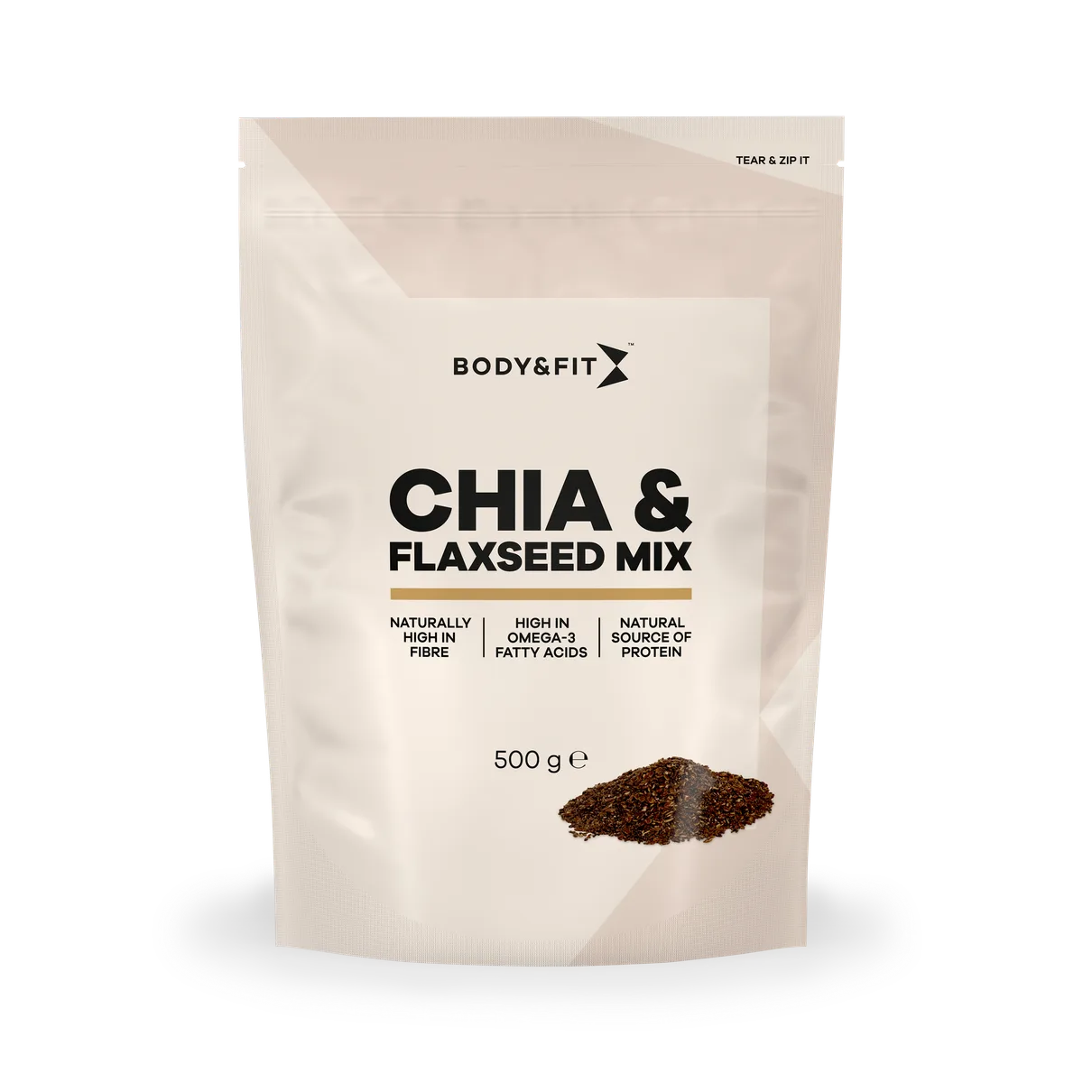Omega-3, Chia- & Lijnzaad mix Naturel / 500.0