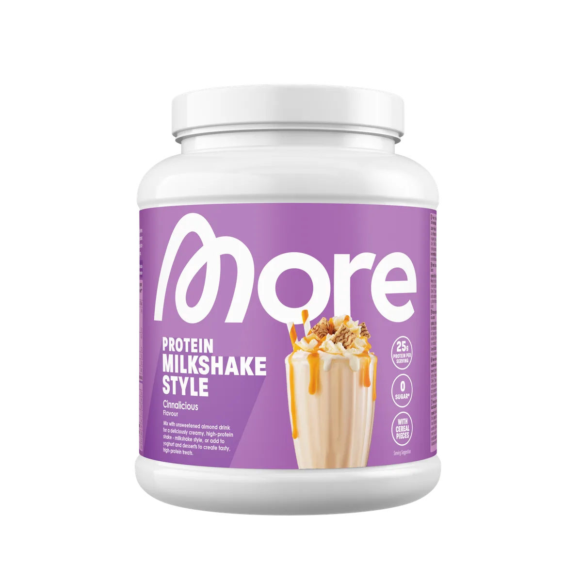 More Protein Milkshake Style Neutral / 25g Probe – Bild 5