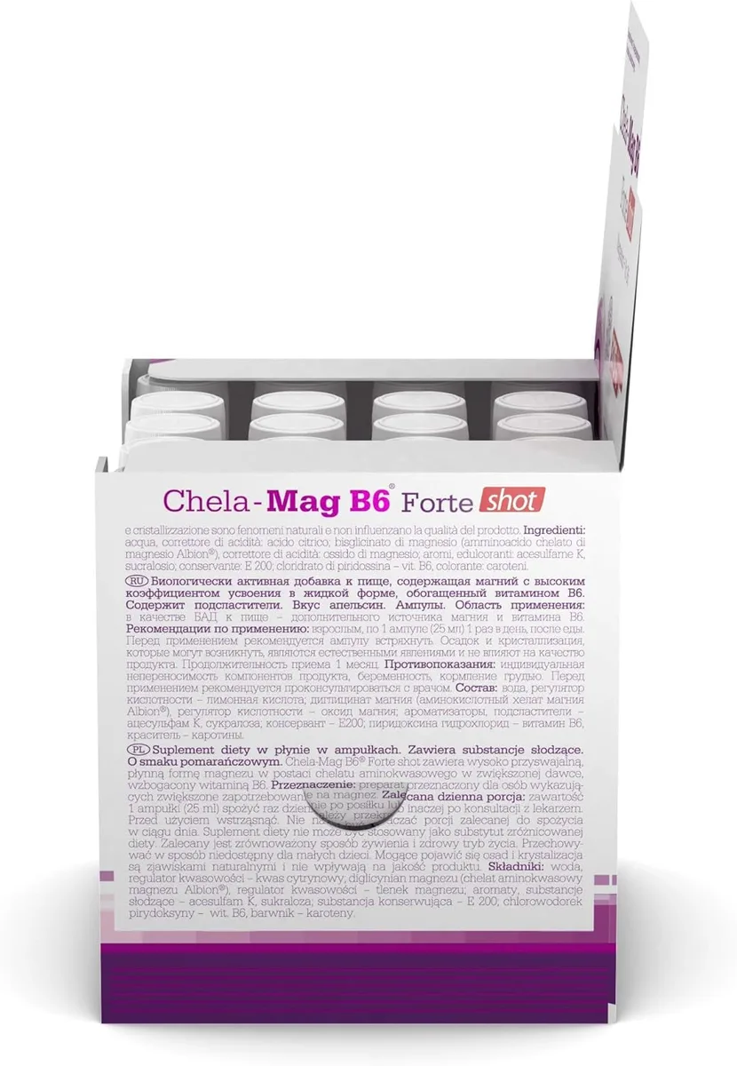 Chela Mag Shots (9x25ml) Orange – Bild 3