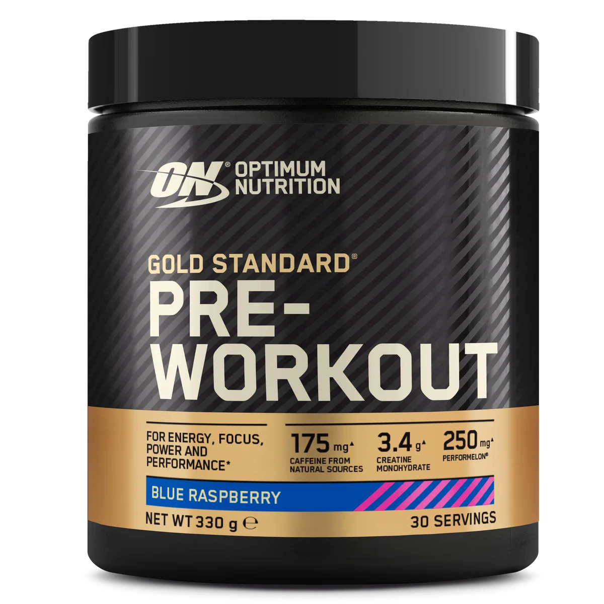 Gold Standard Pre-Workout Blue Raspberry / 330.0