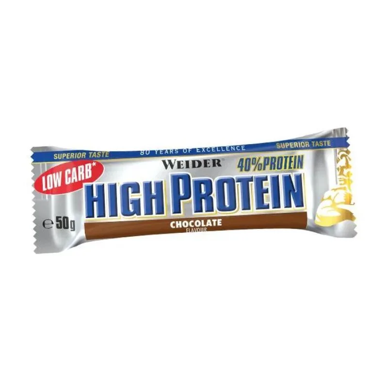 Weider 40% High Protein Bar 50g / Stracciatella – Bild 2