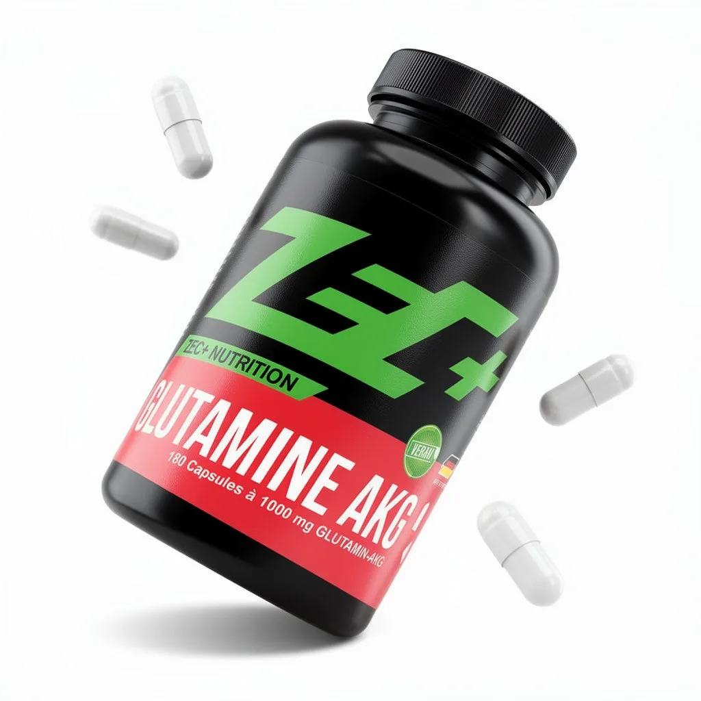 ZEC+ GLUTAMIN AKG Kapseln, 180 Stück – Bild 2