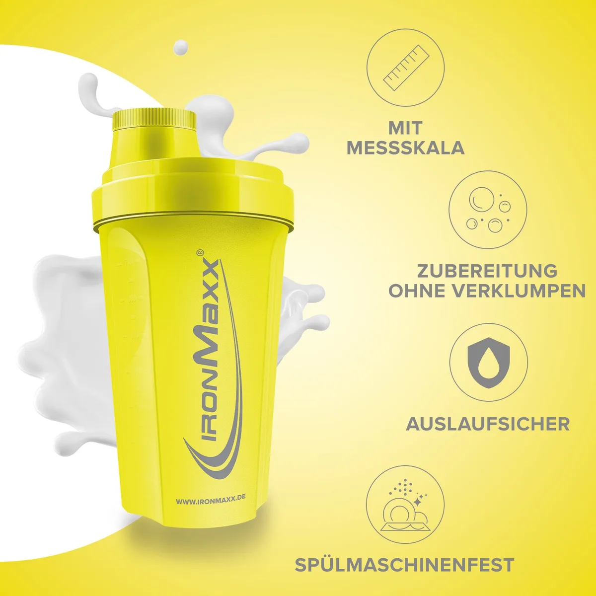 Shaker (700ml) - Killer Yellow – Bild 2