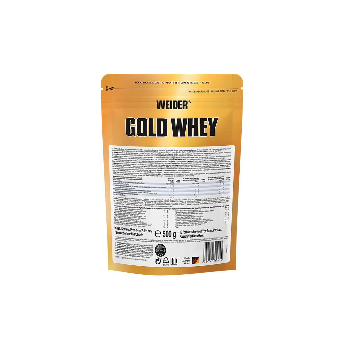 Gold Whey Vanilla / 500g – Bild 5