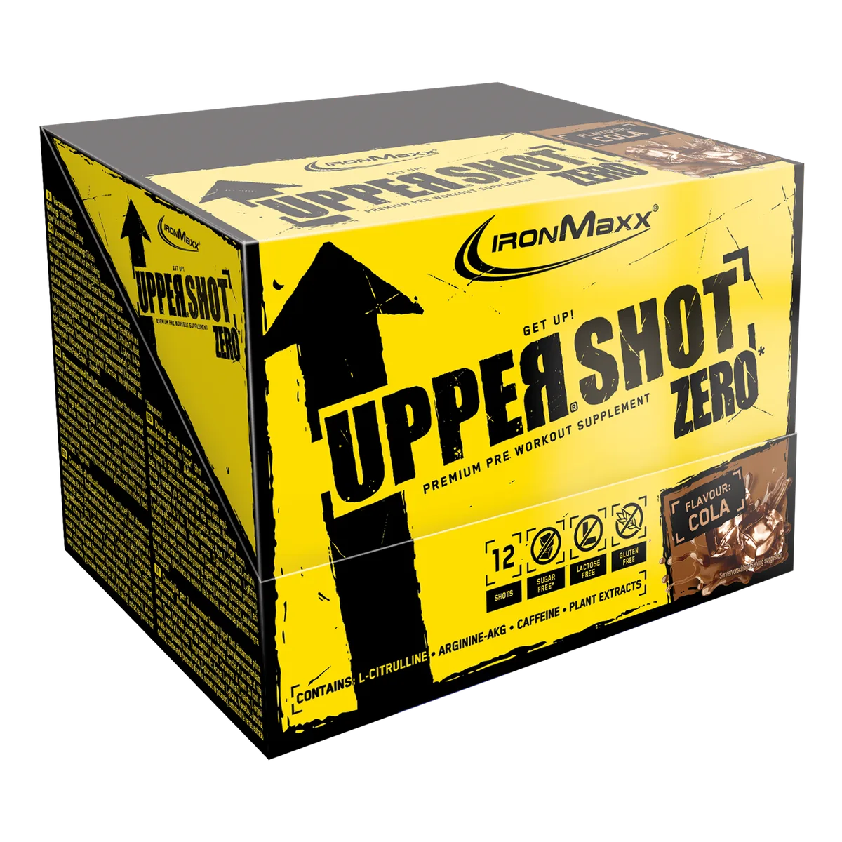 Upper Shot ZERO (12x60ml) - Cola – Bild 2