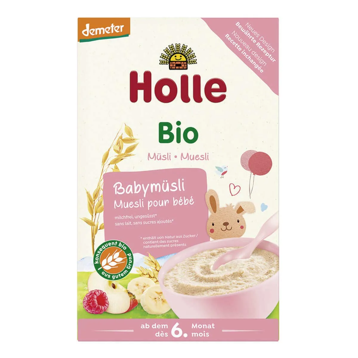 Bio-Babybrei ab dem 6. Monat (250g) Babymüsli