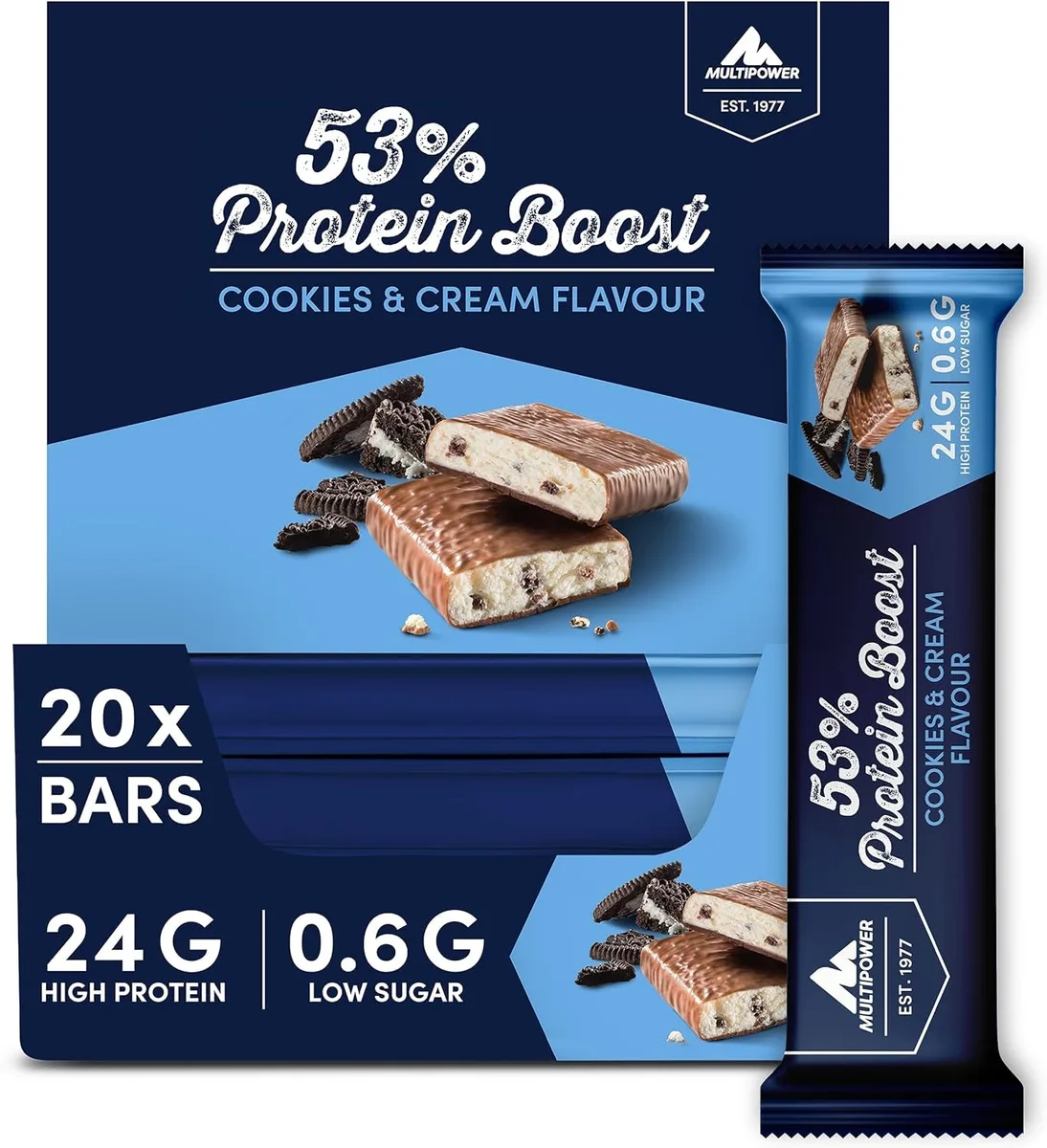 53% Protein Boost Bar (20x45g) Berry Yoghurt