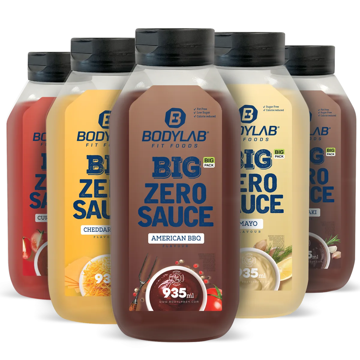 5 x Big ZERO Sauce (je 935ml)
