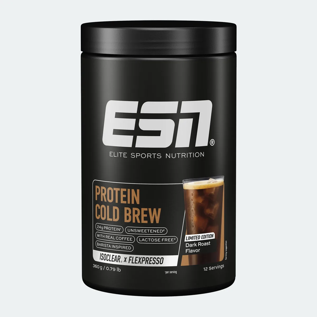 Protein Cold Brew Dark Roast / 360g