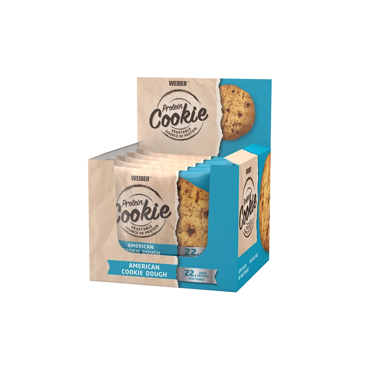 12er Box | Protein Cookies (vegan) American Cookie Dough