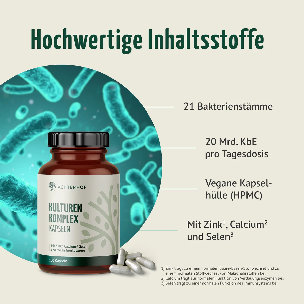Kulturen Komplex (150 Kapseln) – Bild 2