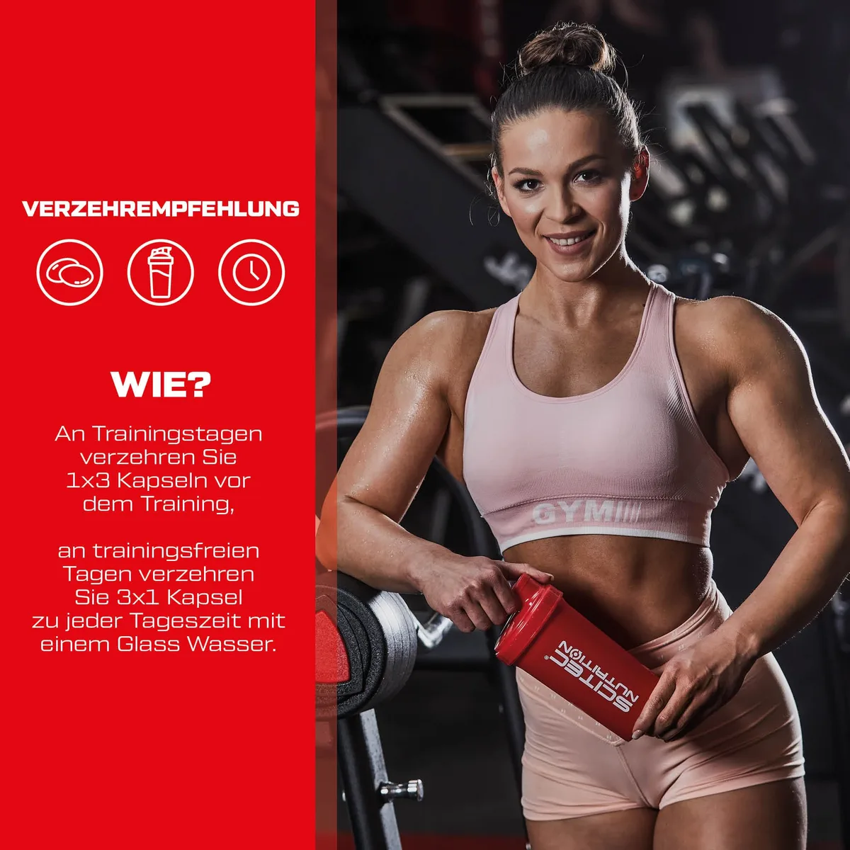 Scitec Nutrition Citrulline Malate, Aminosäure Nahrungsergänzungsmittel Megakapseln, 90 Megakapseln – Bild 4