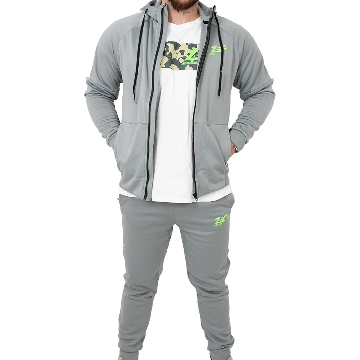 ZEC+ PASSION TRACKSUIT GRAU 2XL / 2XL – Bild 4