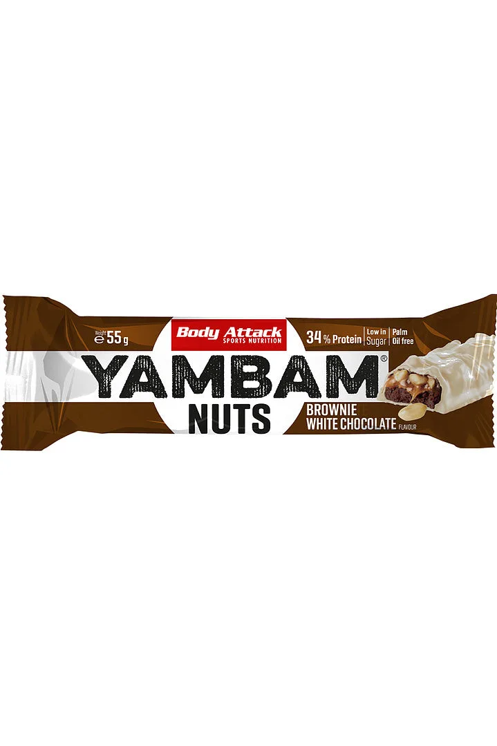 YamBam Nuts (15x55g) Peanut Butter Caramel – Bild 2
