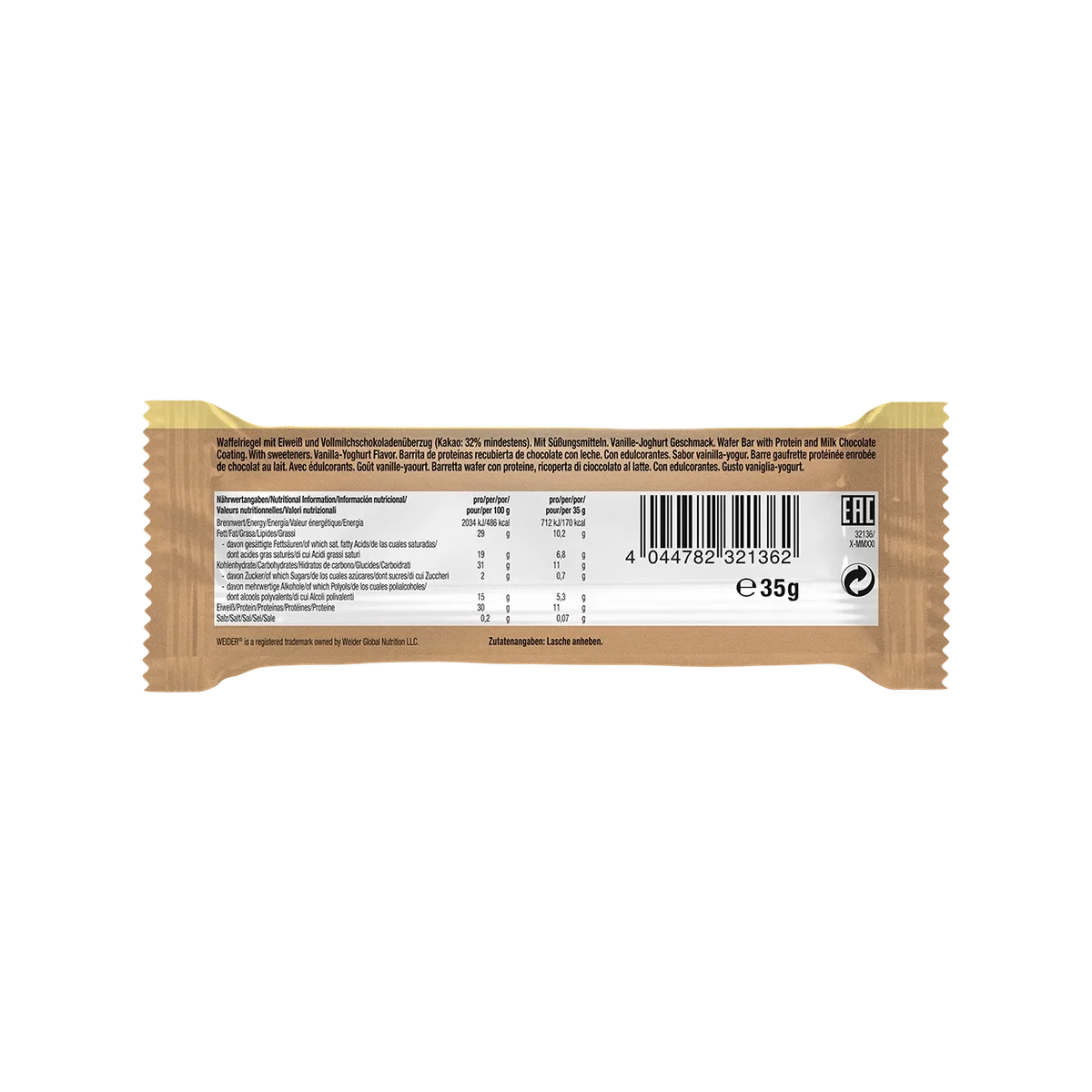 12er Box | Whey Wafer Stracciatella – Bild 7