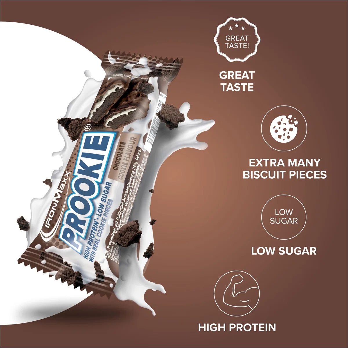 Prookie (24x45g) - Chocolate Cookie – Bild 7