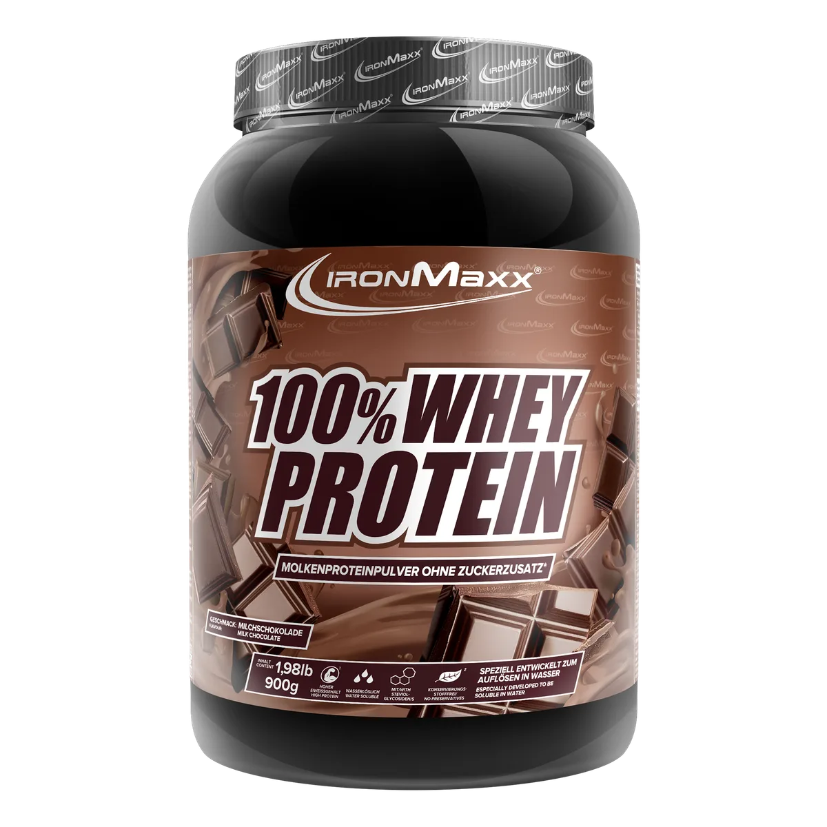 100% Whey Protein (900g) - Milchschokolade