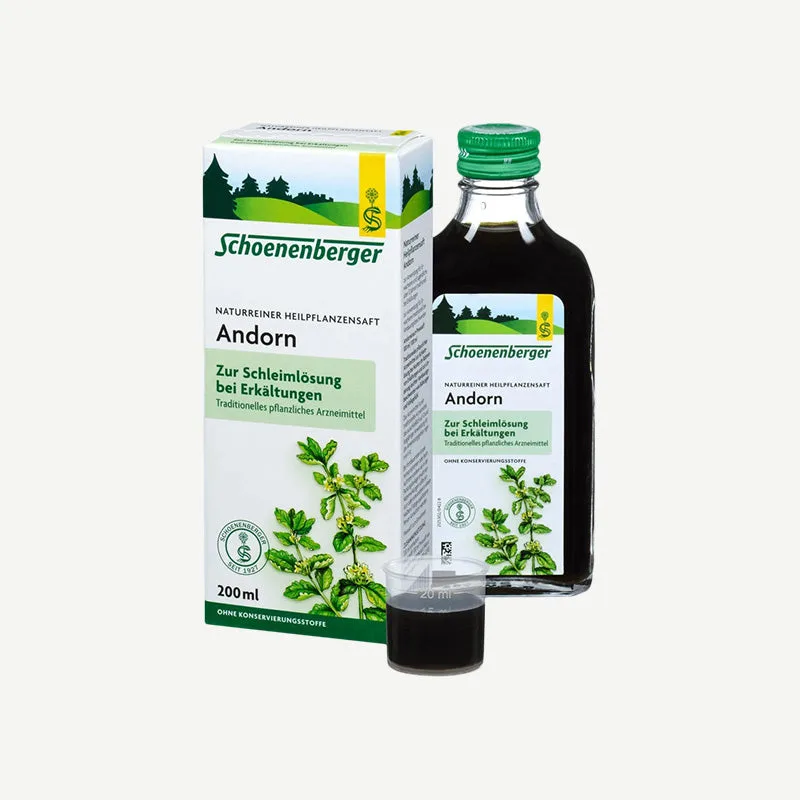 Schoenenberger Andorn, Saft