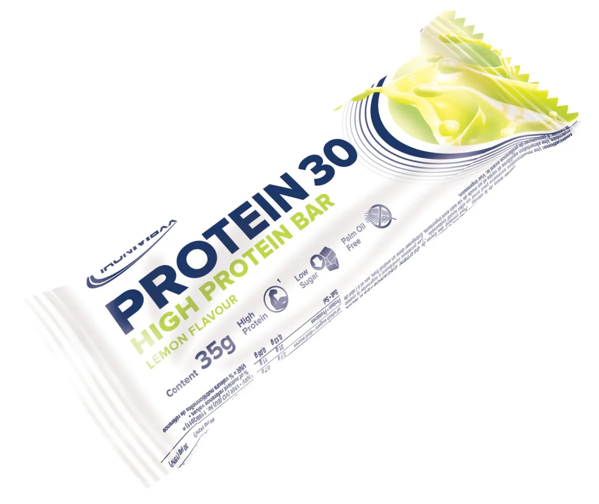 Protein 30 Protein Riegel (24x35g) - Lemon – Bild 2
