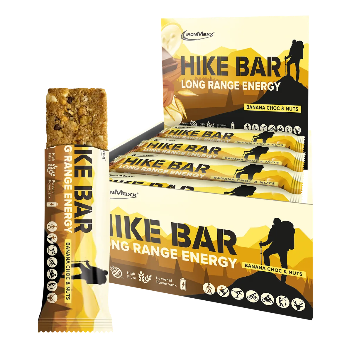 Hike Bar (12x60g) - Banana Choc & Nuts