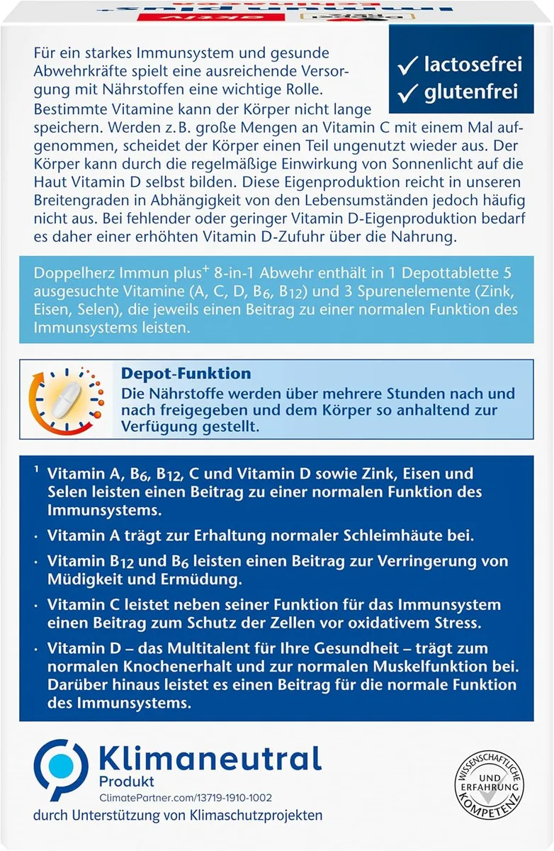 Immun Plus (120 Tabletten) – Bild 2