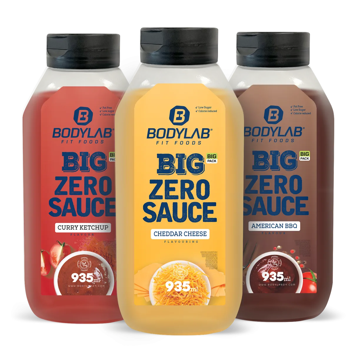 3 x Big ZERO Sauce (je 935ml)