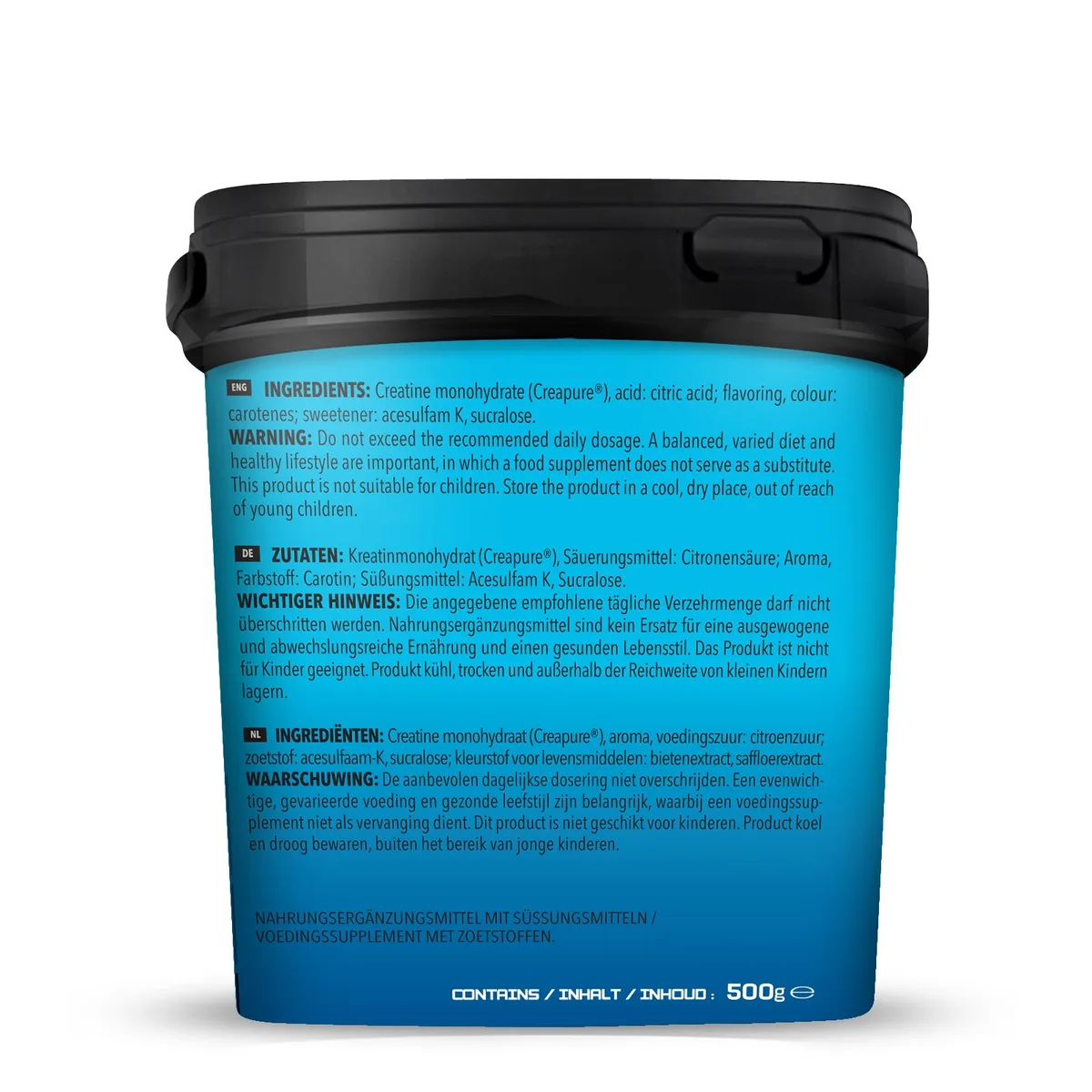 Creatine Creapure® Drink (500g) Fruchtmix – Bild 2