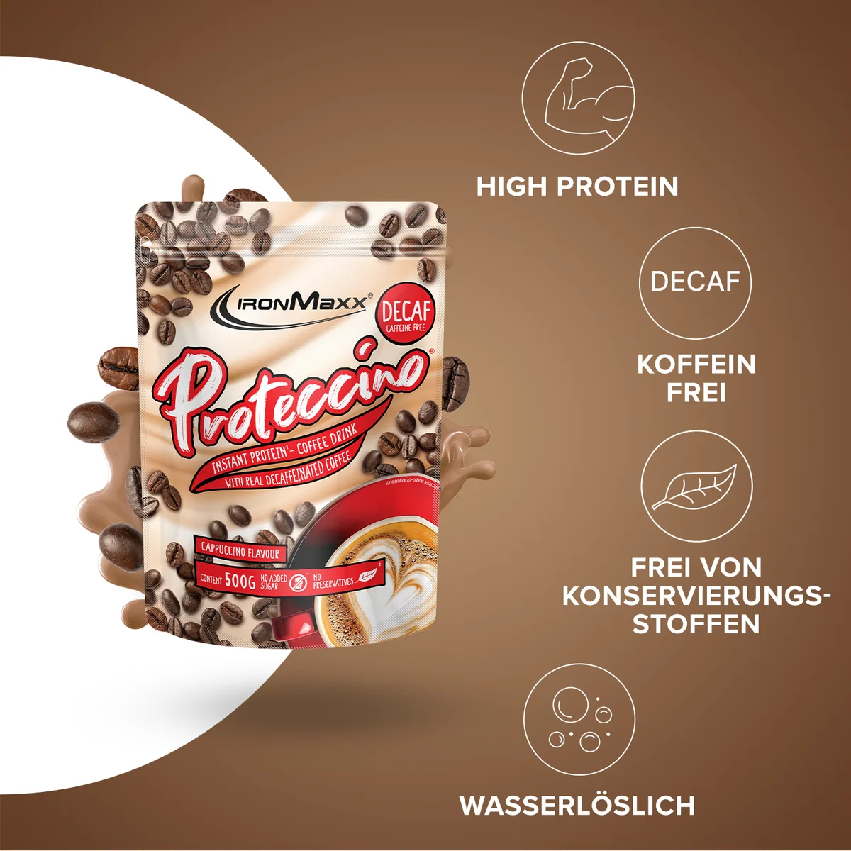 Proteccino (500g) - Decaf Capuccino – Bild 2