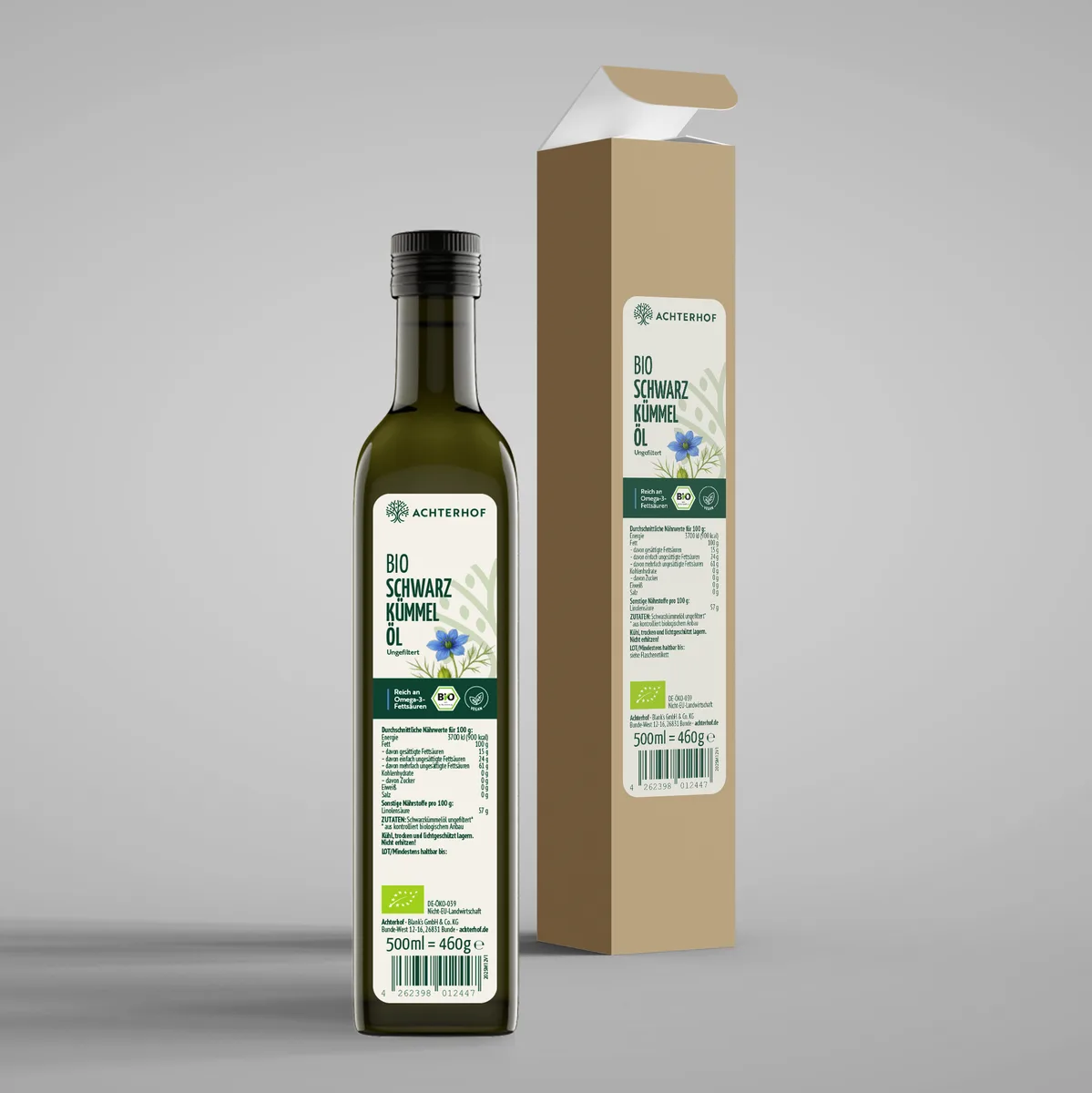 Bio Schwarzkümmelöl (500ml) – Bild 7