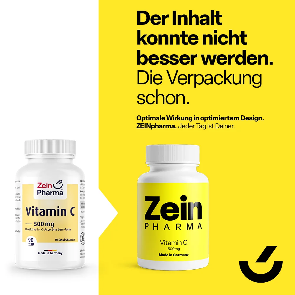 Vitamin C Kapseln 500mg (90 Kapseln) – Bild 3