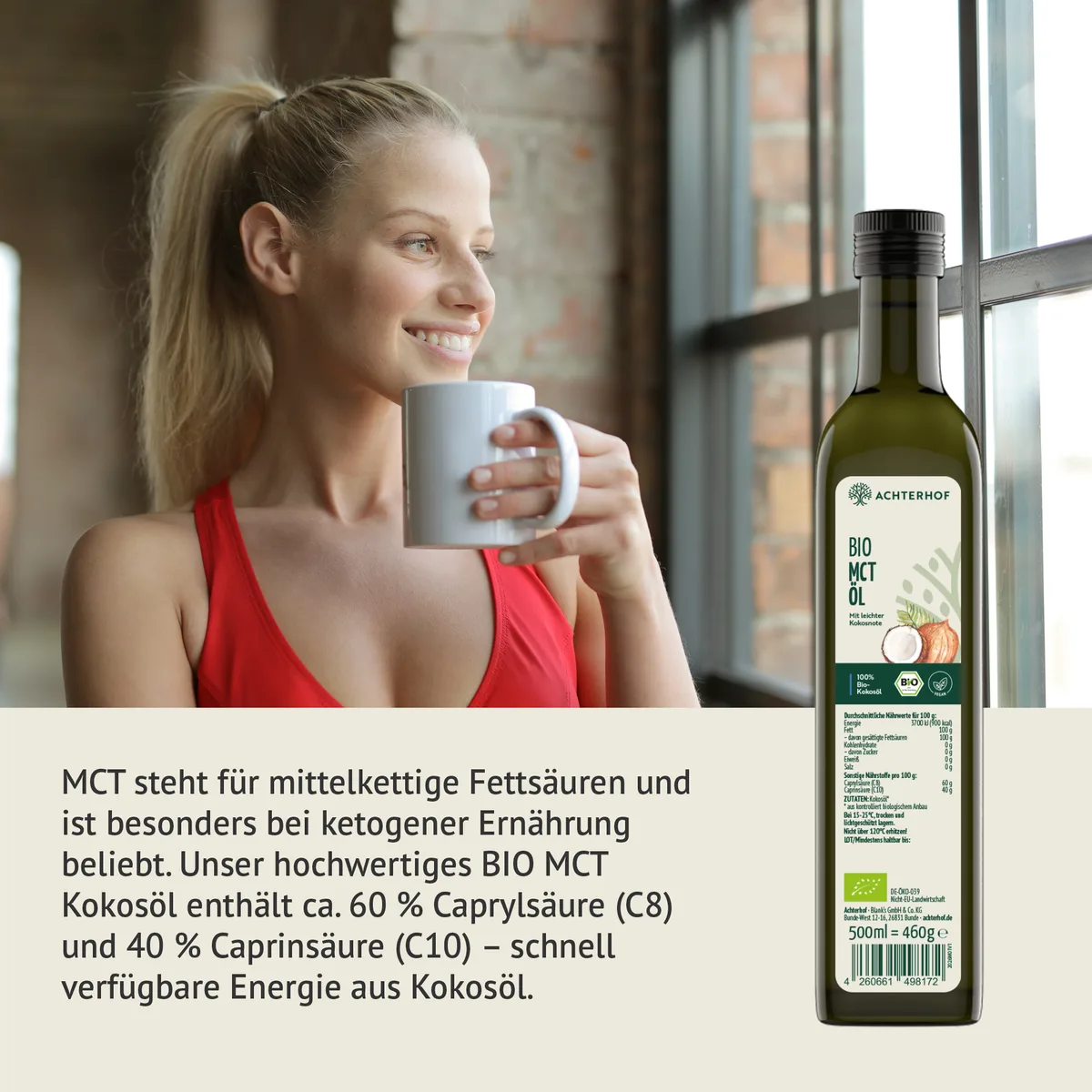Bio MCT Öl (500ml) – Bild 5