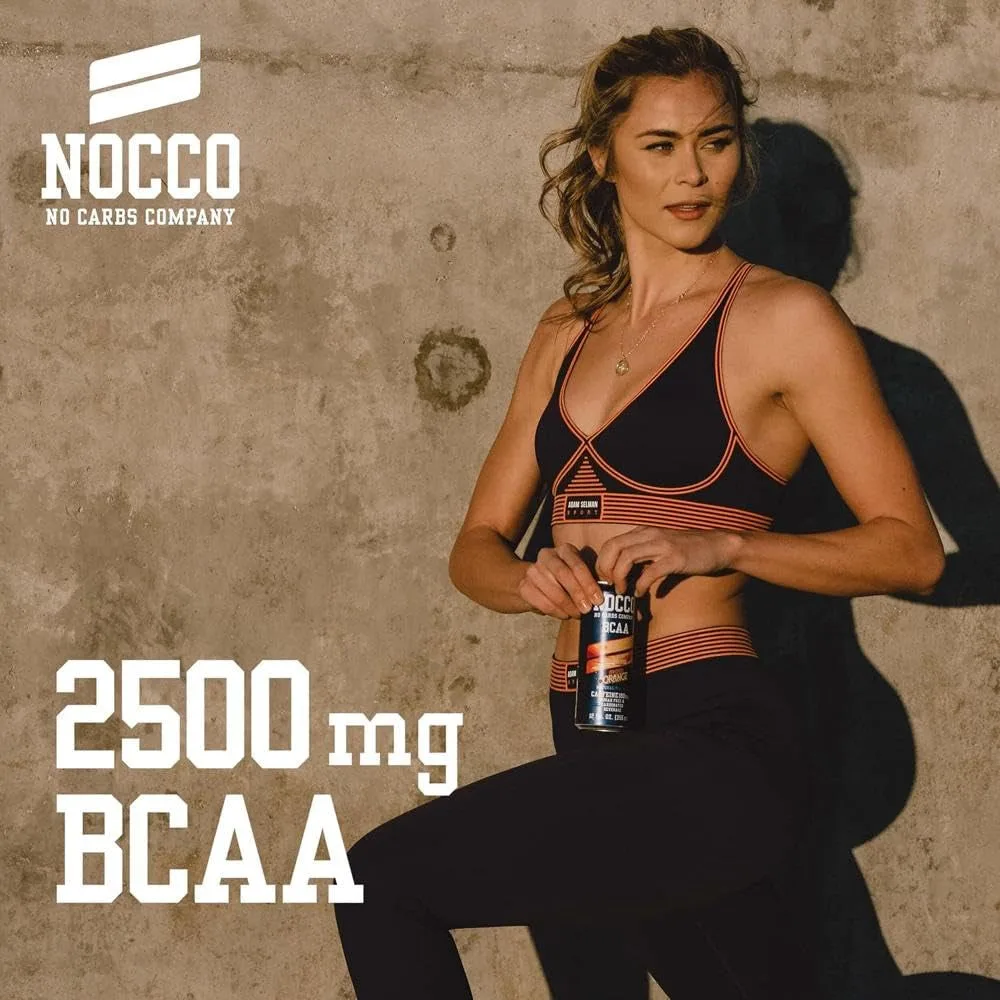 Nocco BCAA (330ml) Peachango – Bild 2