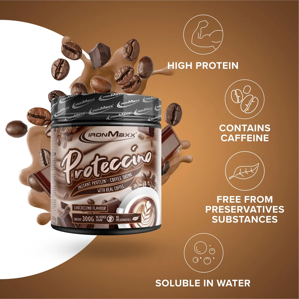 Proteccino (300g) - Chococcino Flavour – Bild 7