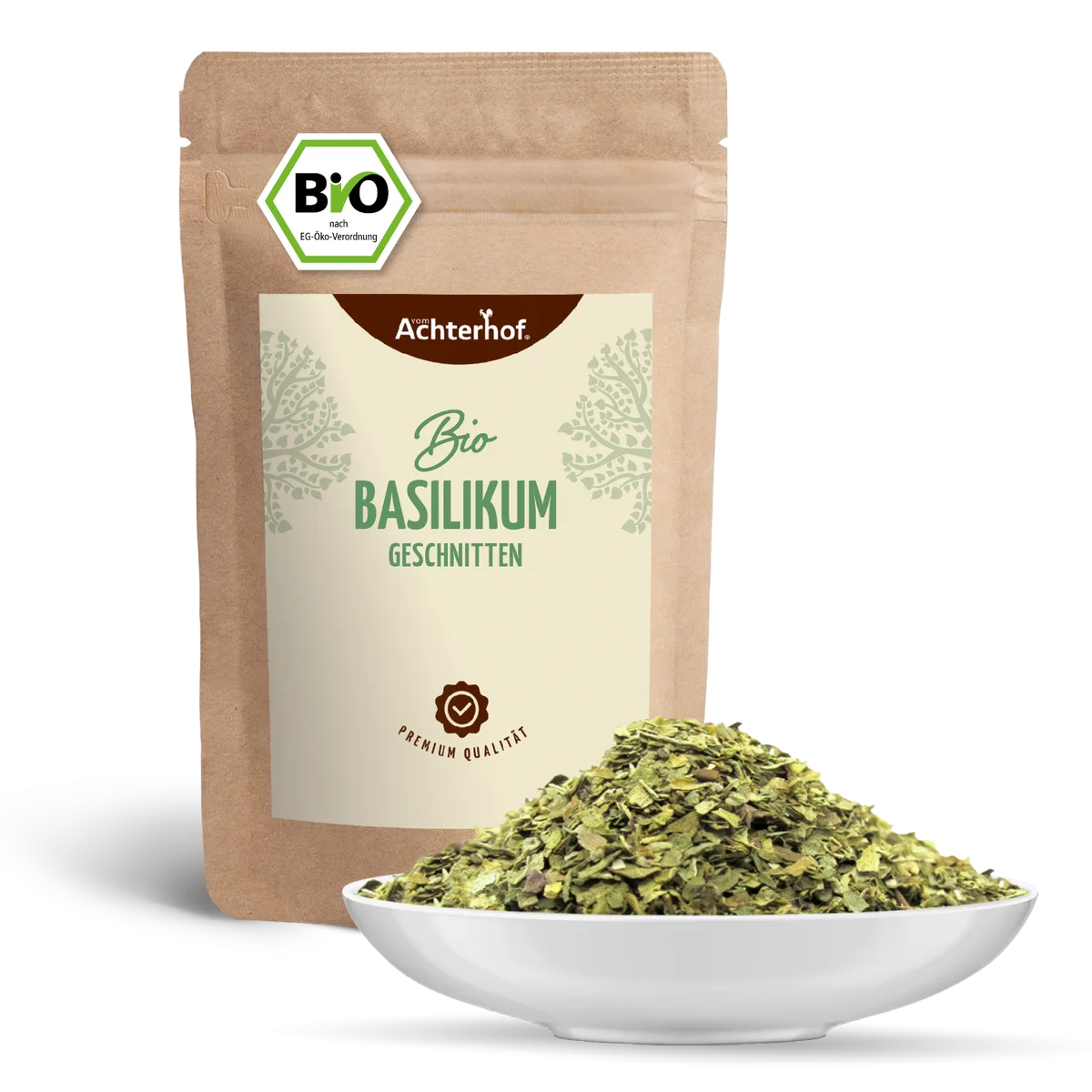 Basilikum geschnitten Bio (100g) – Bild 2