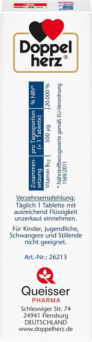 Vitamin B12 (120 Tabletten) – Bild 3