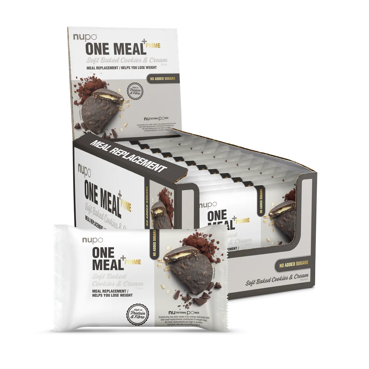 One Meal +Prime Soft Baked (12x70g) Apple & Cinnamon – Bild 2