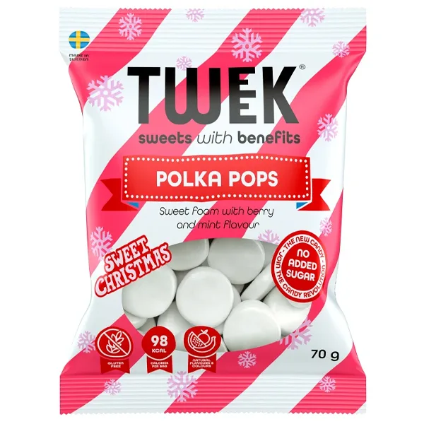 Tweek Polka Pops – Leckere Schaumgummi ohne Zuckerzusatz