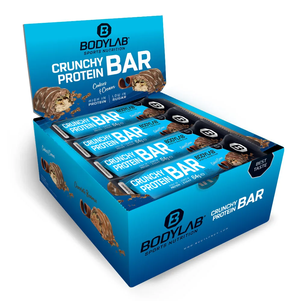 Crunchy Protein Bar (12x64g) Cherry-Yoghurt – Bild 4