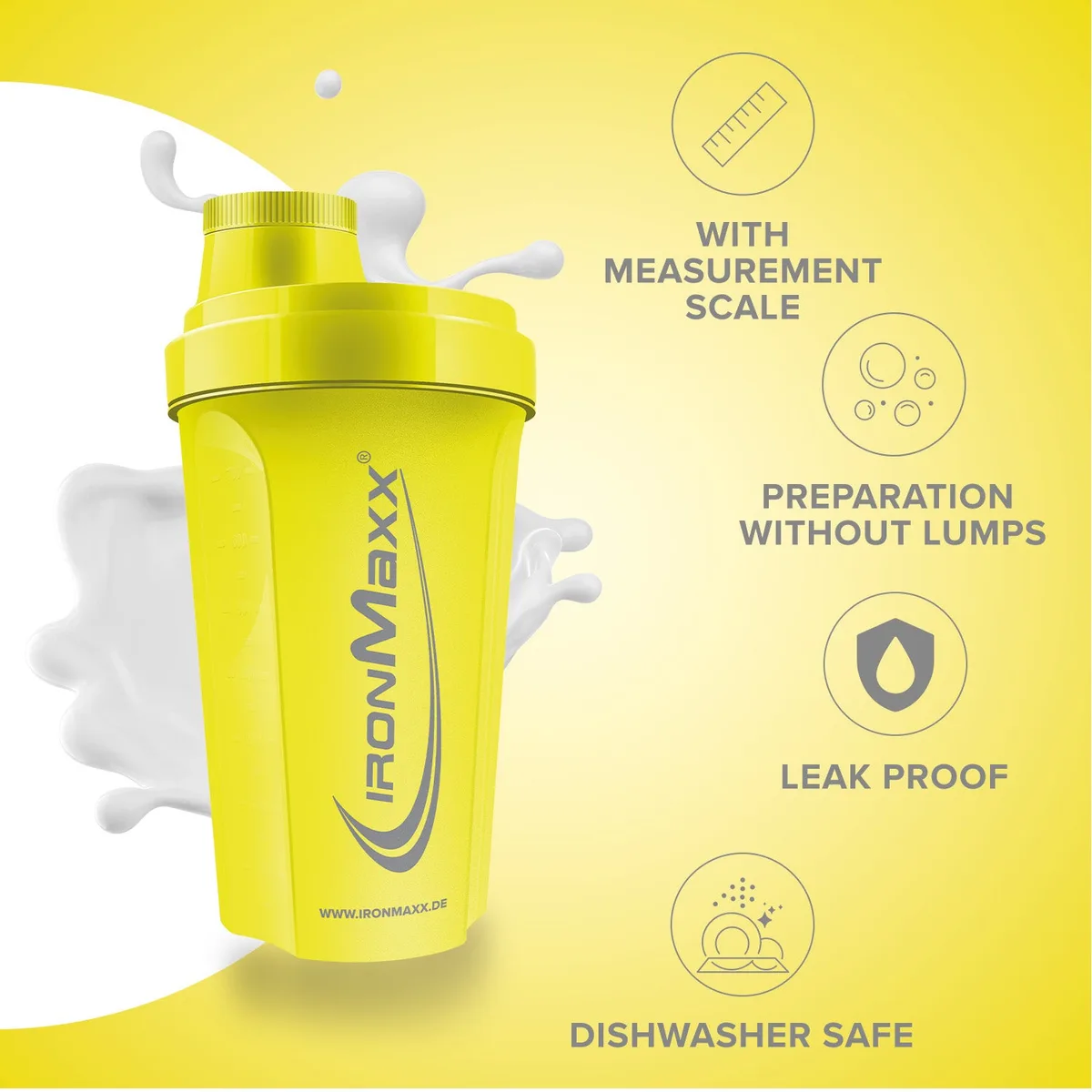 Shaker (700ml) - Killer Yellow – Bild 6