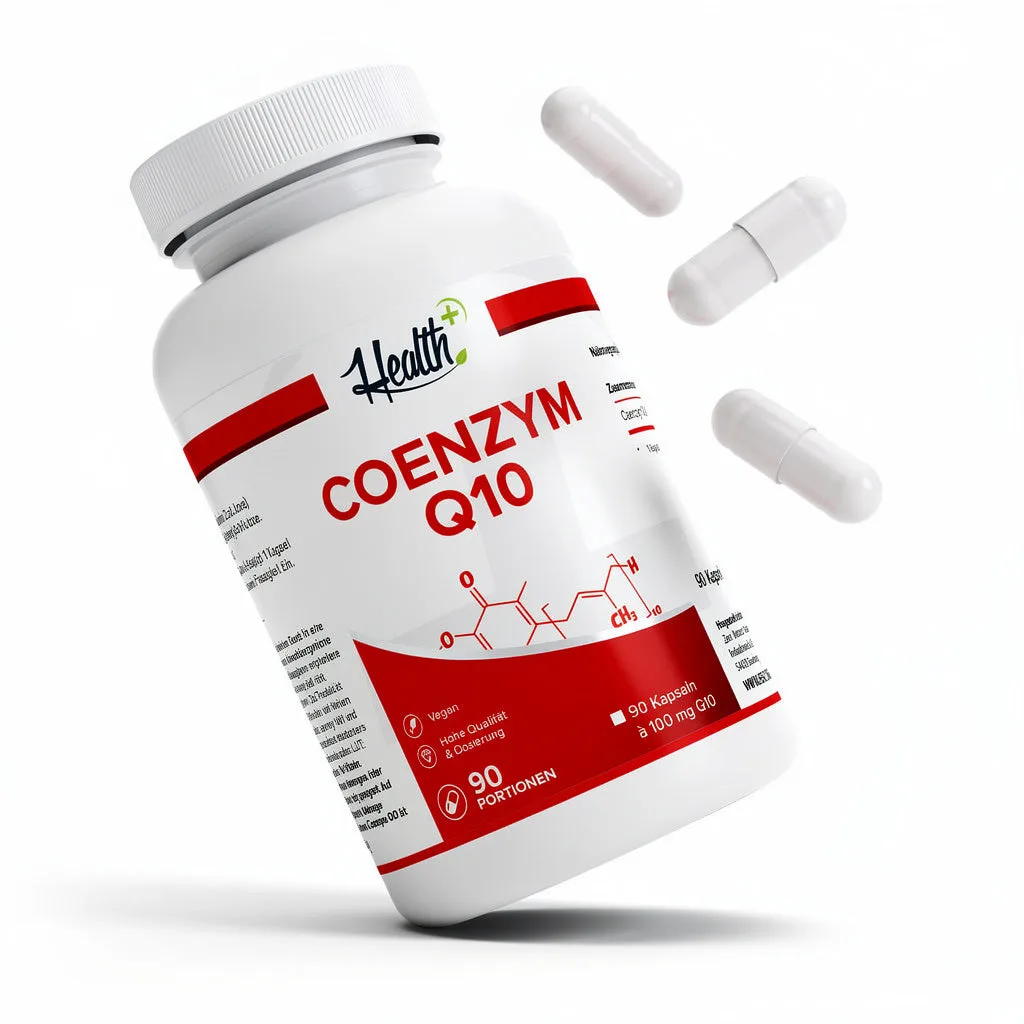 HEALTH+ COENZYM Q10, 90 Kapseln – Bild 2